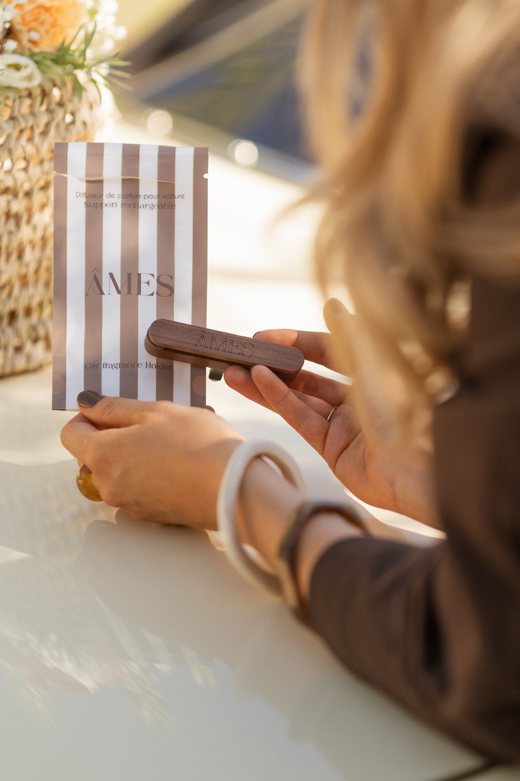 Support rechargeable avec bâtonnet