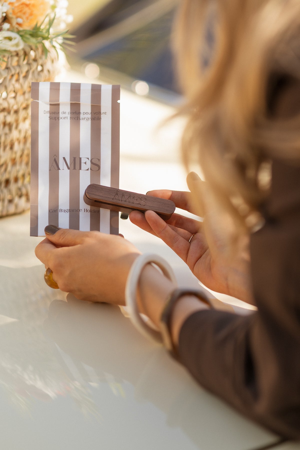 Support rechargeable avec bâtonnet